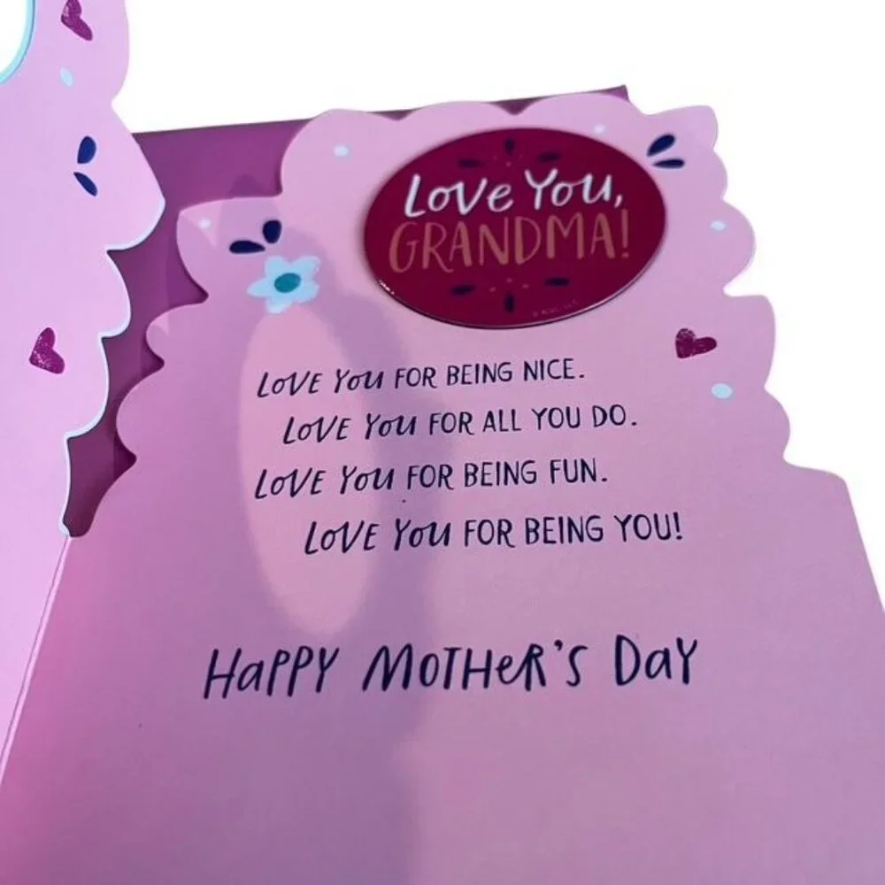 American Greetings Love You Grandma Mother's Day Greeting Card With Magnet